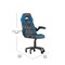 Flash Furniture Blue LeatherSoft Gaming Chair - Skate Wheels CH-00095-BL-RLB-GG - alternate 4